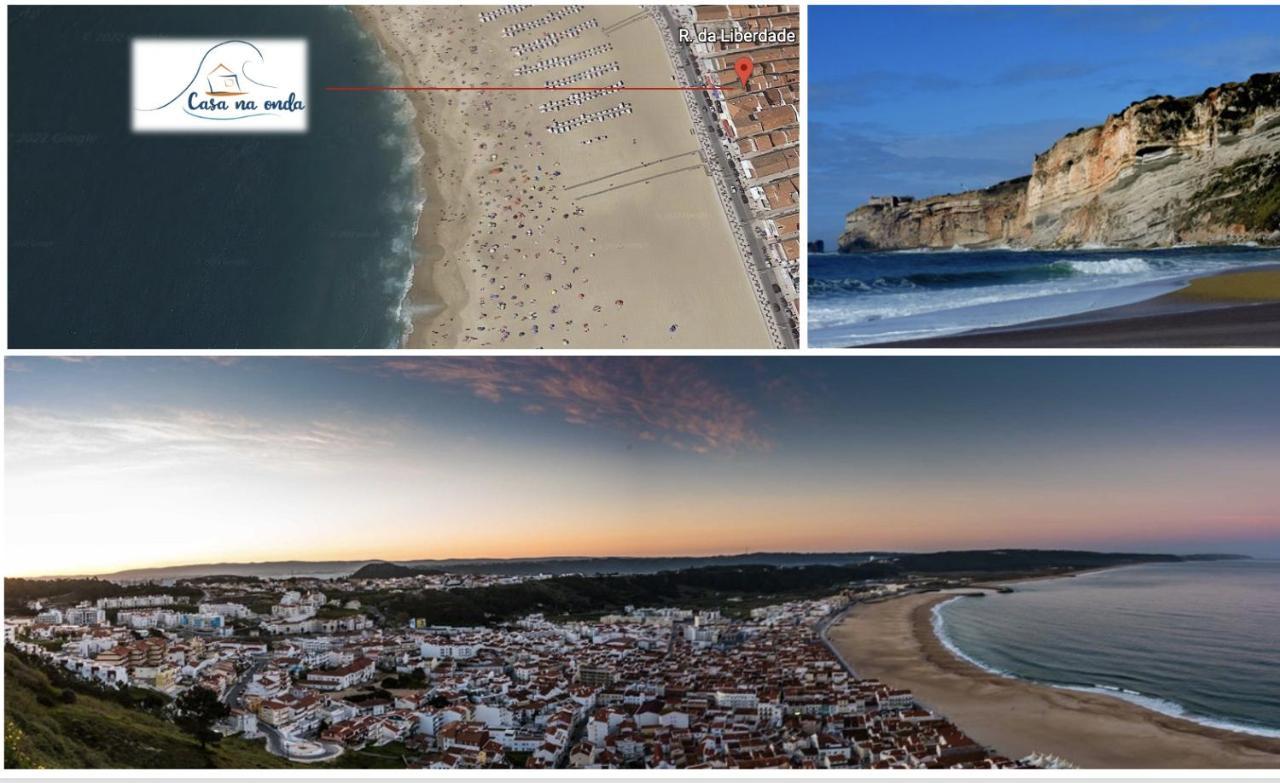 Ferienwohnung Casa Na Onda Liberdade Nazaré Exterior foto