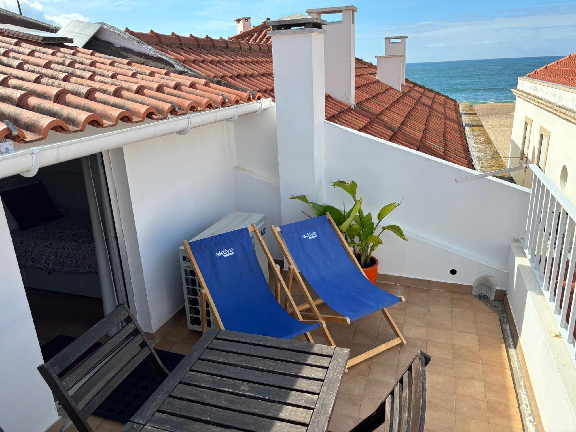 Ferienwohnung Casa Na Onda Liberdade Nazaré Exterior foto